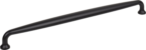 Top Knobs M2810 12in (305mm) Charlotte Pull Flat Black - KnobDepot