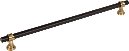 Top Knobs M2764 12in (305mm) Bit Pull Flat Black/Honey Bronze - KnobDepot