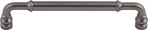 Top Knobs TK885AG 6-5/16in (160mm) Brixton Pull Ash Gray - KnobDepot