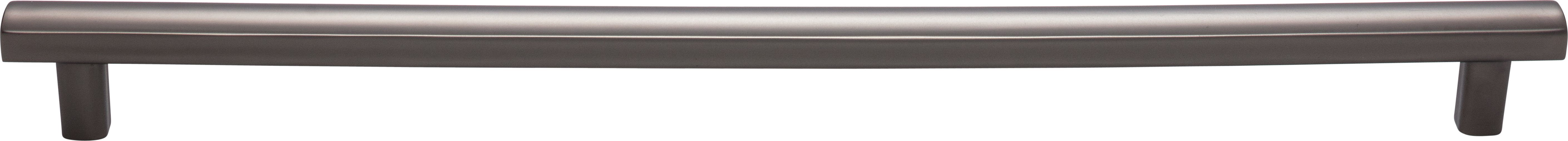 Top Knobs TK909AG 12in (305mm) Hillmont Pull Ash Gray - KnobDepot