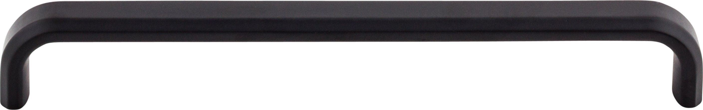Top Knobs TK3014BLK 7-9/16in (192mm) Telfair Pull Flat Black - KnobDepot