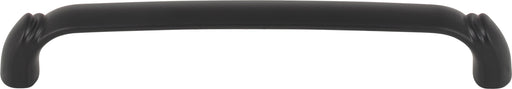 Top Knobs TK1033BLK 6-5/16in (160mm) Pomander Pull Flat Black - KnobDepot