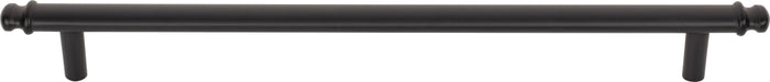 Top Knobs TK3056BLK 8-13/16in (224mm) Julian Pull Flat Black - KnobDepot