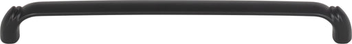 Top Knobs TK1035BLK 8-13/16in (224mm) Pomander Pull Flat Black - KnobDepot