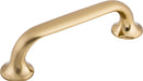 Top Knobs TK593HB 3-3/4in (96mm) Oculus Oval Pull Honey Bronze - KnobDepot