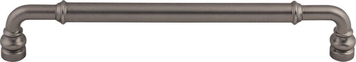 Top Knobs TK886AG 7-9/16in (192mm) Brixton Pull Ash Gray - KnobDepot