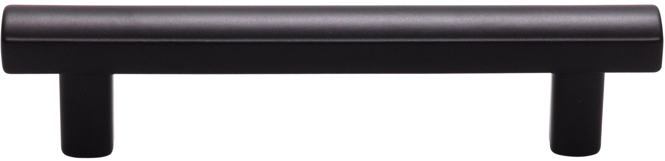 Top Knobs TK904BLK 3-3/4in (96mm) Hillmont Pull Flat Black - KnobDepot