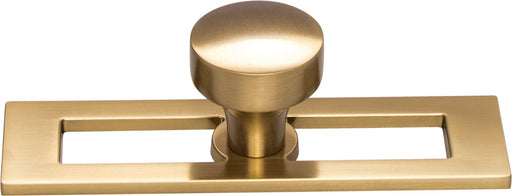 Top Knobs TK900HB 1-1/8in (29mm) Kinney Knob Honey Bronze - KnobDepot