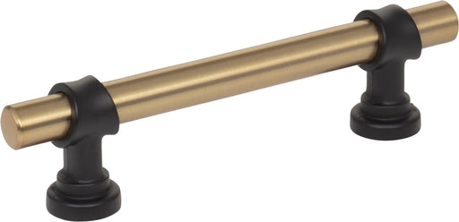 Top Knobs M2705 3-3/4in (96mm) Bit Pull Honey Bronze/Flat Black - KnobDepot
