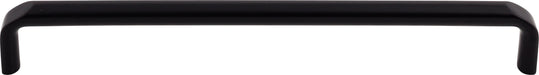 Top Knobs TK876BLK 8-13/16in (224mm) Exeter Pull Flat Black - KnobDepot