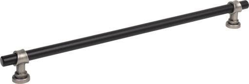 Top Knobs M2766 12in (305mm) Bit Pull Flat Black/Pewter Antique - KnobDepot