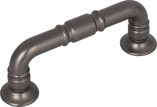 Top Knobs TK1001AG 3in (76mm) Kent Pull Ash Gray - KnobDepot