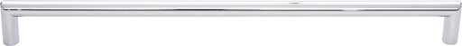 Top Knobs TK946PC 12in (305mm) Kinney Pull Polished Chrome - KnobDepot