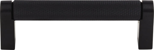 Top Knobs M2629 3-3/4in (96mm) Amwell Bar Pull Flat Black - KnobDepot