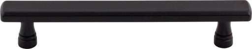 Top Knobs TK854BLK 5-1/16in (128mm) Kingsbridge Pull Flat Black - KnobDepot