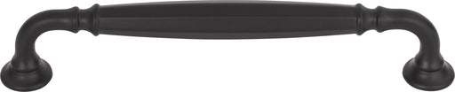 Top Knobs TK1053BLK 6-5/16in (160mm) Barrow Pull Flat Black - KnobDepot