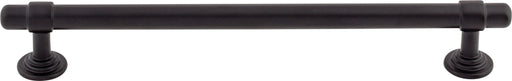 Top Knobs TK3004BLK 7-9/16in (192mm) Ellis Pull Flat Black - KnobDepot