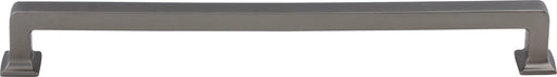 Top Knobs TK706AG 9in (229mm) Ascendra Pull Ash Gray - KnobDepot