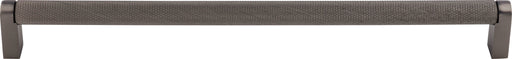 Top Knobs M2624 12in (305mm) Amwell Appliance Pull Ash Gray - KnobDepot