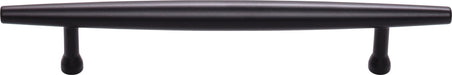 Top Knobs TK964BLK 5-1/16in (128mm) Allendale Pull Flat Black - KnobDepot
