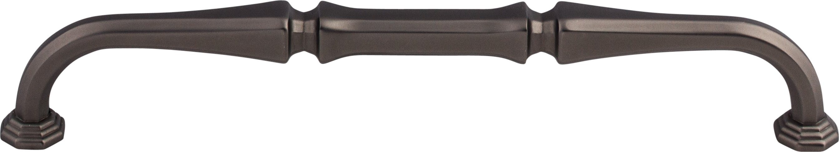 Top Knobs TK343AG 7in (178mm) Chalet Pull Ash Gray - KnobDepot