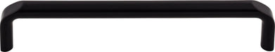 Top Knobs TK874BLK 6-5/16in (160mm) Exeter Pull Flat Black - KnobDepot