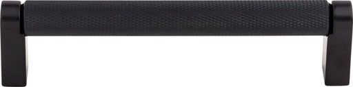Top Knobs M2630 5-1/16in (128mm) Amwell Bar Pull Flat Black - KnobDepot