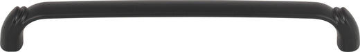 Top Knobs TK1034BLK 7-9/16in (192mm) Pomander Pull Flat Black - KnobDepot