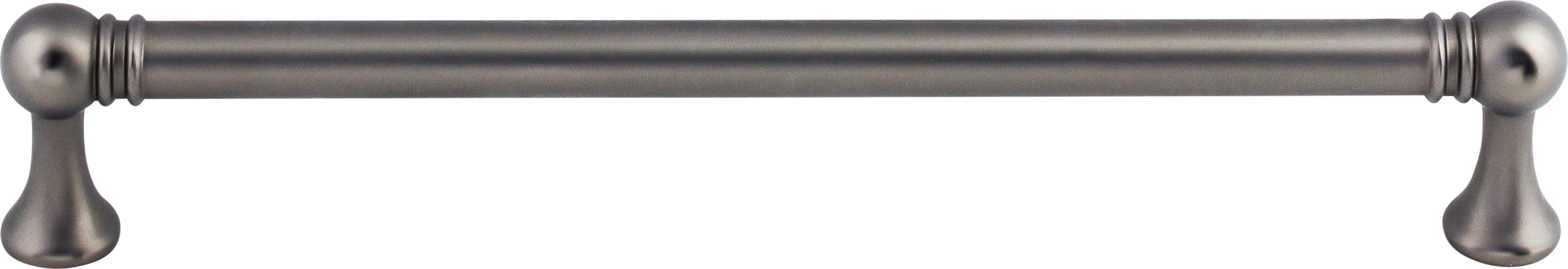 Top Knobs TK805AG 7-9/16in (192mm) Kara Pull Ash Gray - KnobDepot