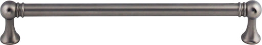 Top Knobs TK805AG 7-9/16in (192mm) Kara Pull Ash Gray - KnobDepot