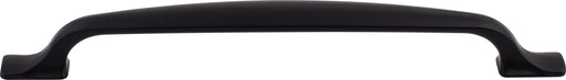 Top Knobs TK866BLK 7-9/16in (192mm) Torbay Pull Flat Black - KnobDepot