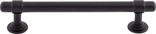 Top Knobs TK3002BLK 5-1/16in (128mm) Ellis Pull Flat Black - KnobDepot