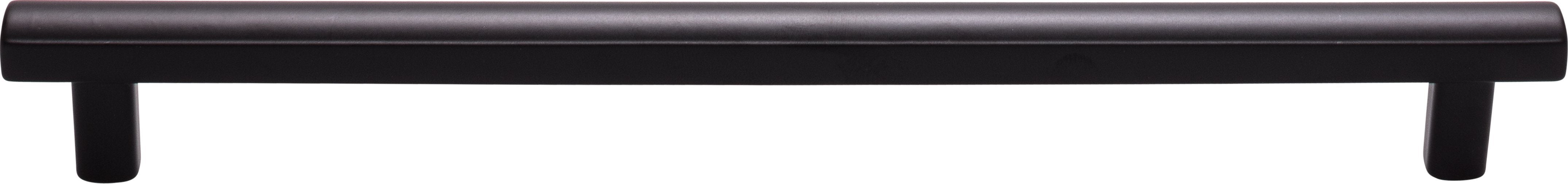 Top Knobs TK908BLK 8-13/16in (224mm) Hillmont Pull Flat Black - KnobDepot