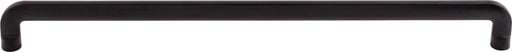 Top Knobs TK3046BLK 12in (305mm) Hartridge Pull Flat Black - KnobDepot