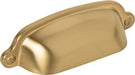 Top Knobs M2223 2-9/16in (65mm) Charlotte Cup Pull Honey Bronze - KnobDepot