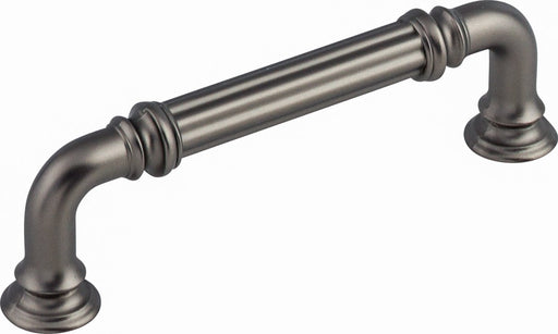 Top Knobs TK322AG 3-3/4in (96mm) Reeded Pull Ash Gray - KnobDepot